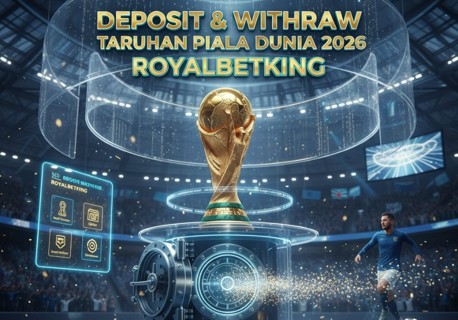 Deposit & Withdraw Taruhan Piala Dunia 2026 ROYALBETKING